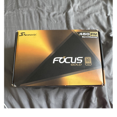 Seasonic Focus Gold 450FM 450W Semi-Modular ATX PSU 80 PLUS Gold