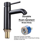 Aquaterior Bathroom Sink Faucet Single Handle Bronze CUPC NSF CEC Closeout — photo 5