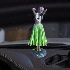 Hawaii Hula Girl Multipurpose Dashboard Doll for Party Beach Office Desk
