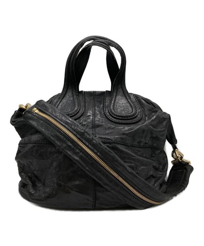 GIVENCHY Borsa a mano Tote Purse 2 vie usignolo nero autentico - Foto 10 di 24