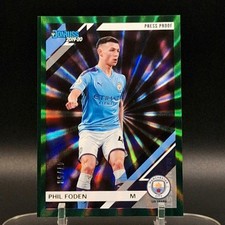 Phil Foden 2019-20 Chronicles Donruss Laser Holo Press Proof /50 Jersey Match