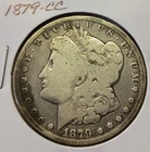 1879-CC Morgan Silver Dollar