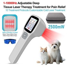 Class 4 Cold Laser Therapy for Human/Pet Red Light Physiotherapy for Pain Relief