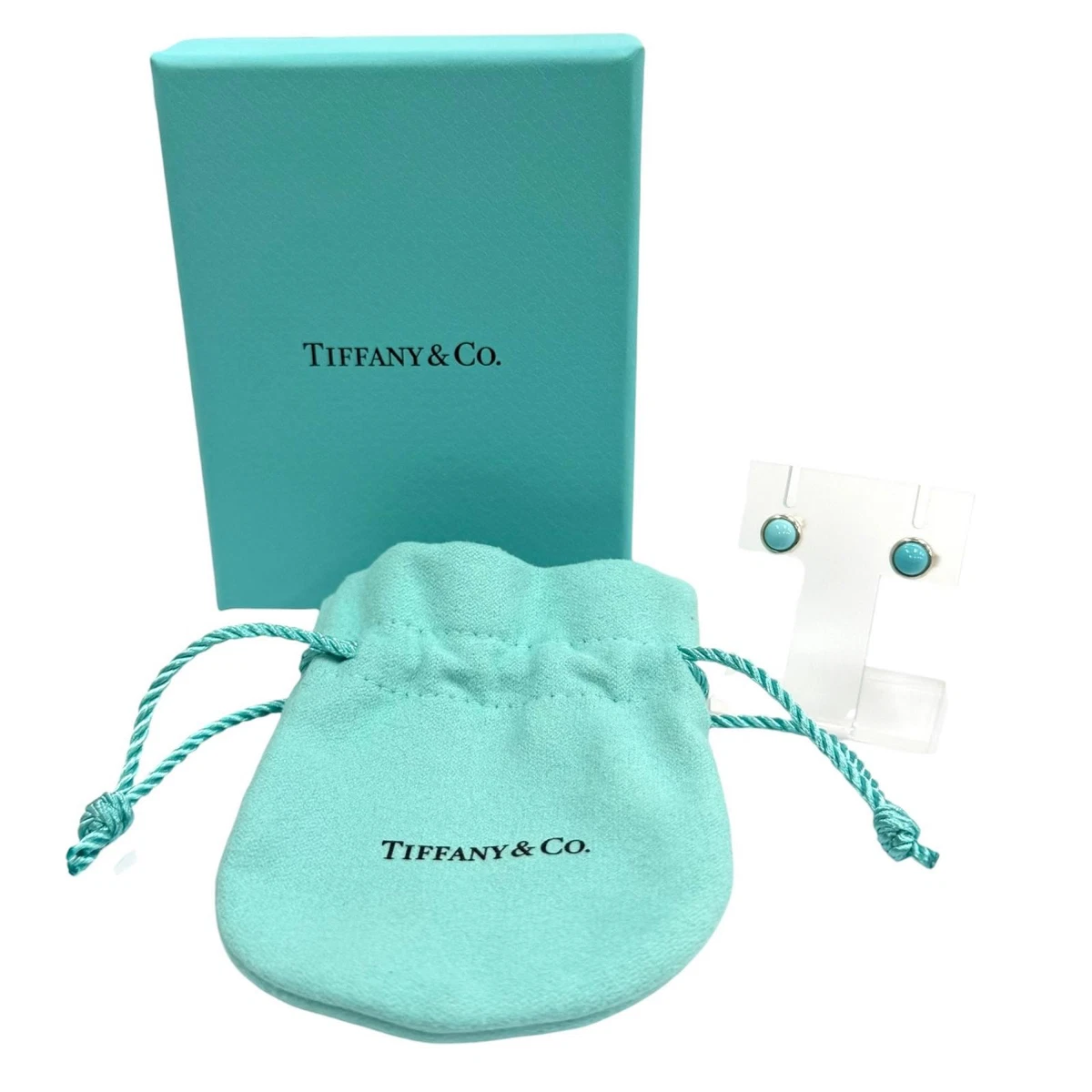 TIFFANY&Co. Elsa Peretti Cabochon Meterware Türkis Dezember Geburtsstein
