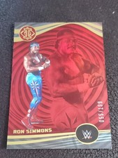 2023 Panini Chronicles WWE Illusions Ron Simmons Red /199