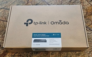 TP-Link Omada SG2210MP 10-Port Commutateur Gigabit Rackmount 8-Port PoE+ 150W NEW