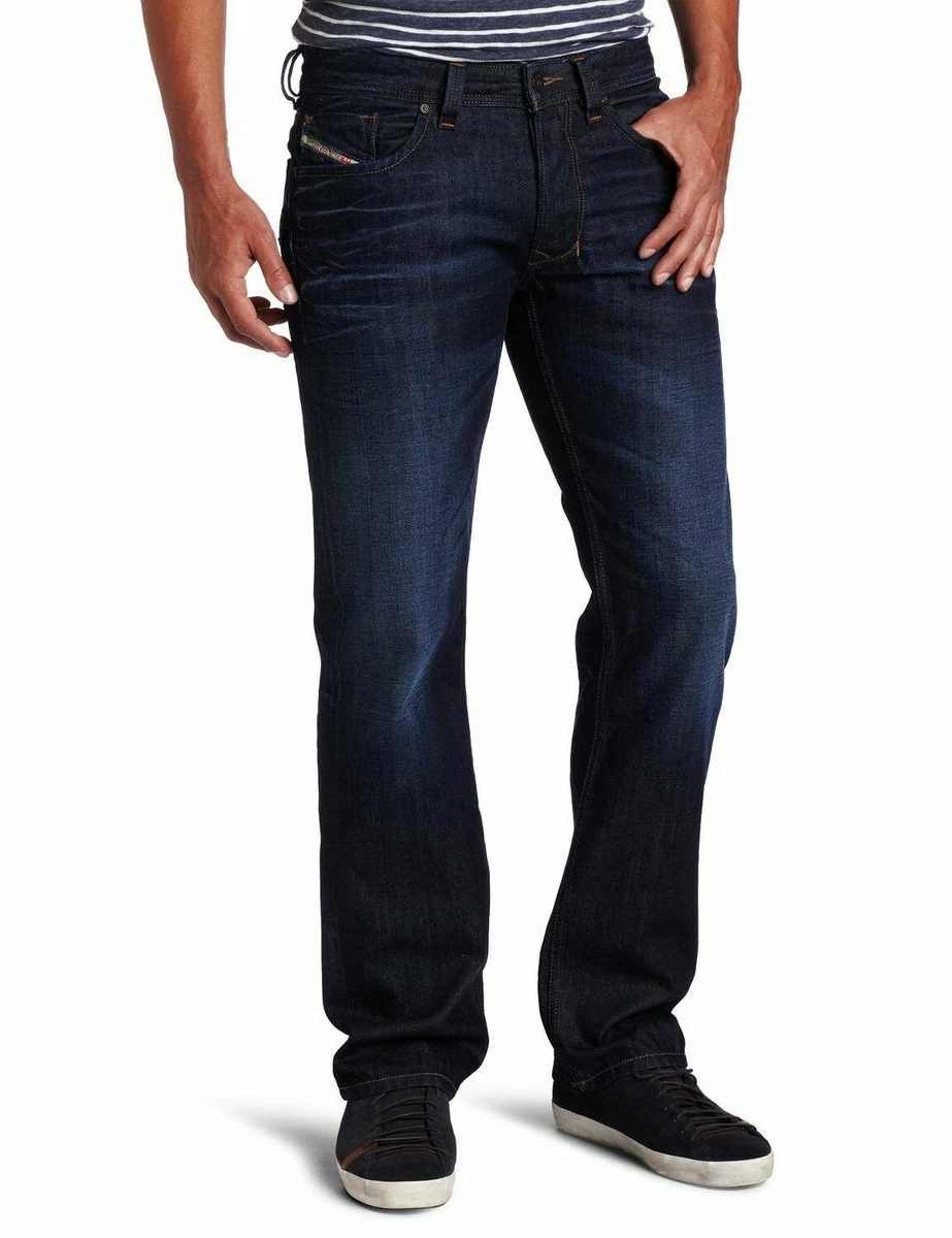 Diesel Mens Larkee Regular Straight Leg Jean 0073N 100 Cotton 29x34 30x36