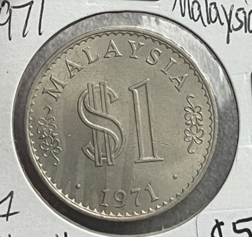 1971 Malaysia 1 One Ringgit L2