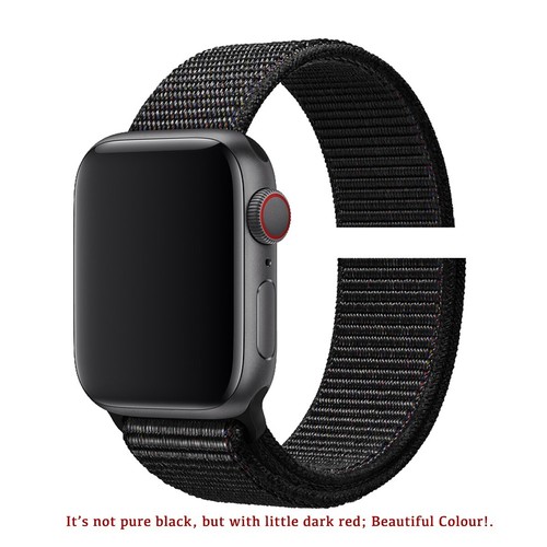 Nylon Woven Loop Sport Strap Band for Apple Watch Series Ultra 10-1 38mm-49mm - Picture 14 of 51