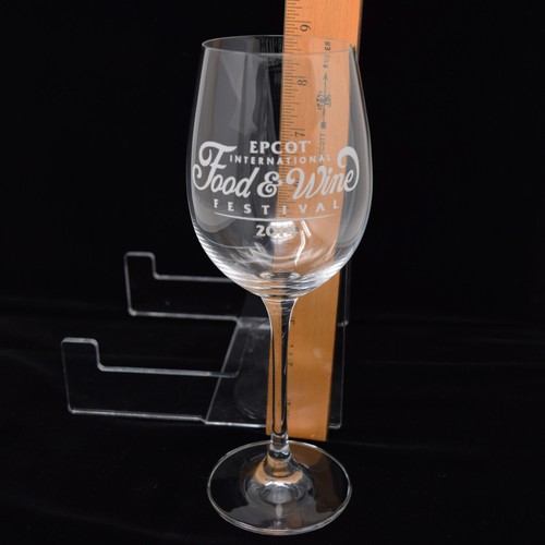 2014 Epcot International Food and Wine Festival Glas Kristall Stiel Disney Bar - Bild 8 von 10
