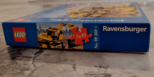 Ravensburger LEGO CITY Construction 3 Puzzle Set in Box; 49 pc each; 2005;Age 5+ - Picture 3 of 24