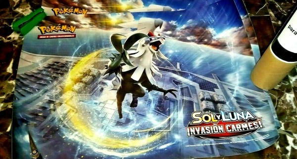 LOTE POSTERS UNICOS DE POKEMON PIKACHU MOVIE FNAC COLECCIÓN SOL Y LUNA