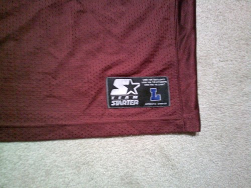 Vintage Texas A&M Aggies Jersey Youth Large Maroon 90s Starter - Picture 4 of 9