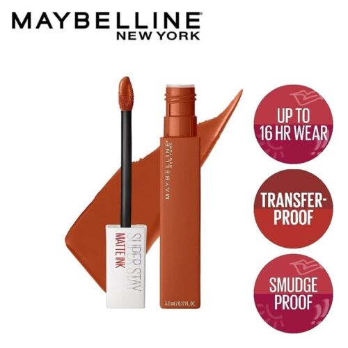 Maybelline New York Liquid Matte Lipstick Long Lasting 16hr Superstay Matte Ink - Picture 40 of 66