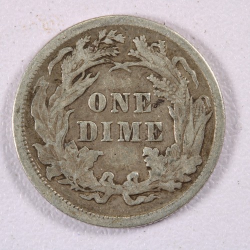Dime seduto 1891 - VF - Foto 2 di 2