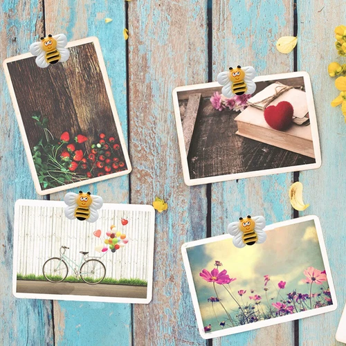 25Pcs Thumbtacks Bulletin Board Hooks Bee Pushpin Accessories DIY Pendant Gift - Picture 13 of 13