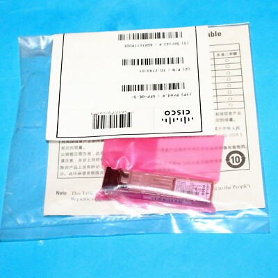 NEU Original Cisco SFP-GE-S 1000BASE-SX 1G SFP 10-2143-01 Gbic Transceiver Modul