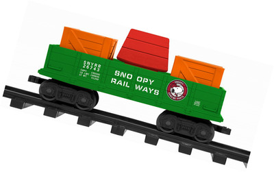 Lionel 711489 G Scale Battery Remote Operated Peanuts Snoopy Train Set 7-11489 for sale online