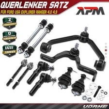 10x Querlenker Spurstange Traggelenk Vorne für FORD USA Explorer Ranger 4.0 4.9