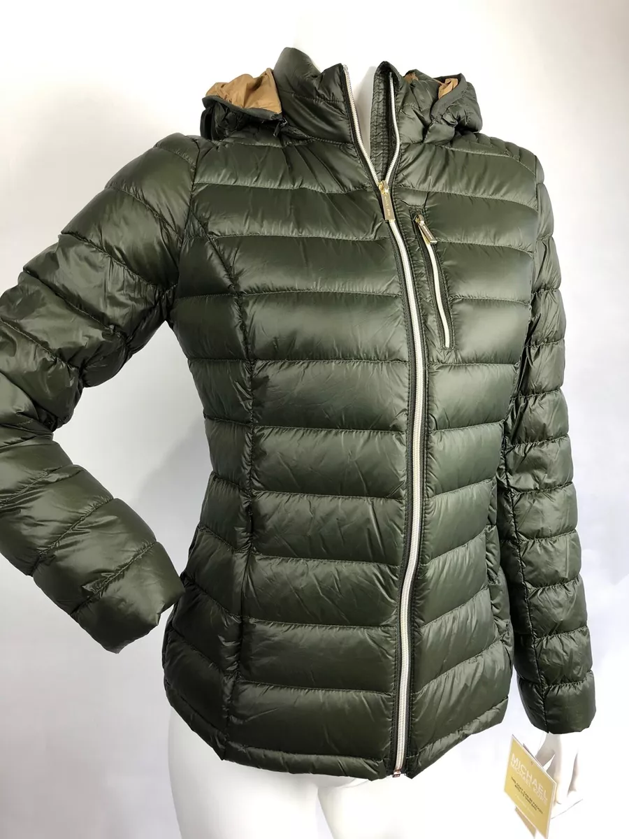 Michael Kors Womens Hooded Packable Down Puffer Coat Created for Macys   Macys