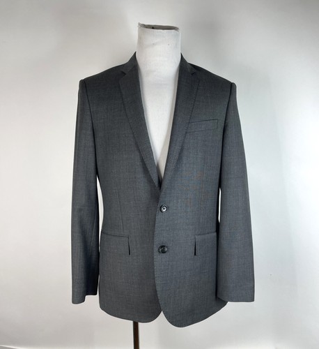 J. Crew Ludlow Jacket Men's 40R Gray Tollegno 1900 Italian Wool