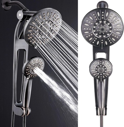 Versatile High-Pressure Shower Combo with Adjustable Arm for Family-Friendly Use - Picture 7 of 10