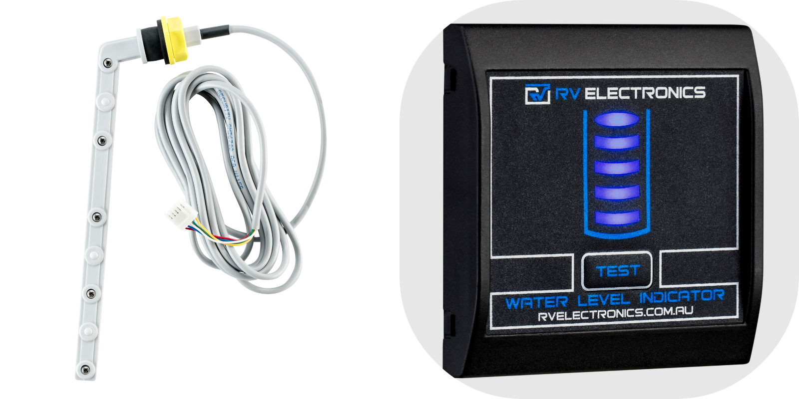 Caravan Water Tank Level Indicator Single Gauge + Sender 2.5m length