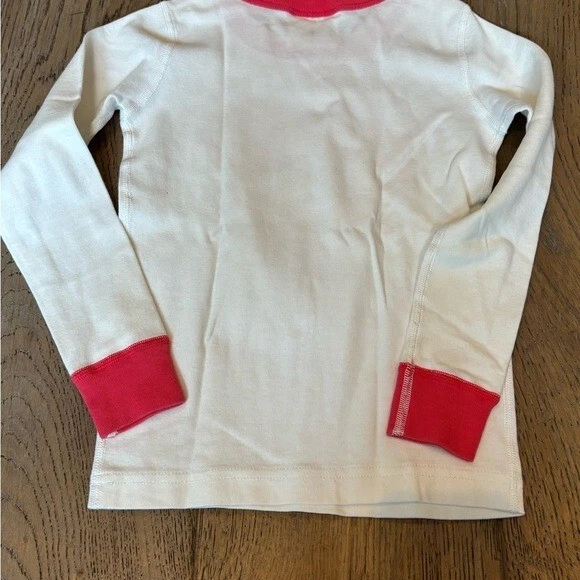 Винтажная органическая пижама для девочек I Love Hanna Andersson Heart 110 - Изображение 3 из 4