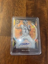 2022 Bowman University Chrome Bowman Invicta Auto Orange #BI-7 Will Levis /25