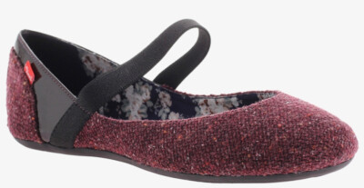 DIMMI Tend in Eggplant Purple  7-10 Shoes Ballet Flats STYLISH NEW