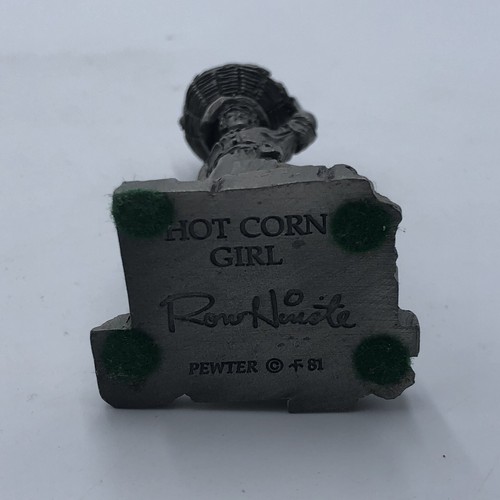 Hot Corn Girl by Ron Hinote – Franklin Mint’s Colonial Peddlers Series 1981 - Picture 8 of 8