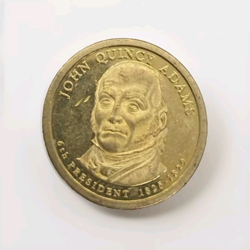 2008-S John Quincy Adams Proof One Dollar Presidential Golden Coin