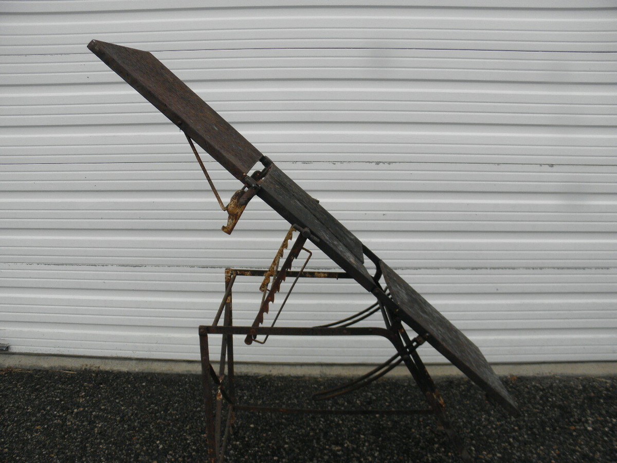 Vintage Morgue Pathology Table Dissecting WWI WWII Military