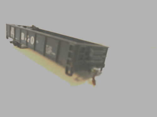 HO Scale Two Gondolas "B & O" (#1 & #2) - Picture 10 of 11