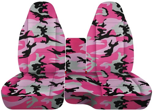 Front Set Car seat covers Fits GMC Sonoma 94-04 Truck 60/40 with Console Camo - Bild 18 von 19
