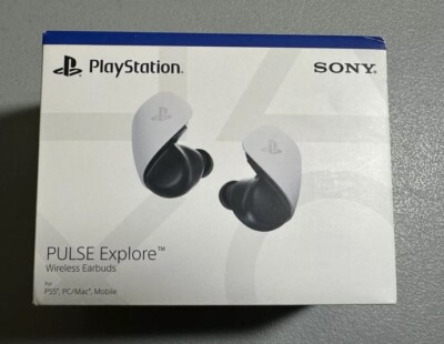 Brand New Sealed Sony Playstation Pulse Explore Wireless Gaming Earbuds - White