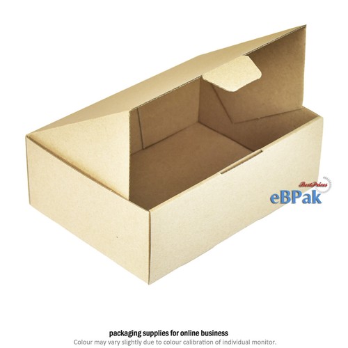 Mailing Box 220 x 160 x 77mm A5 Diecut Brown Shipping Carton B65 - Picture 10 of 11