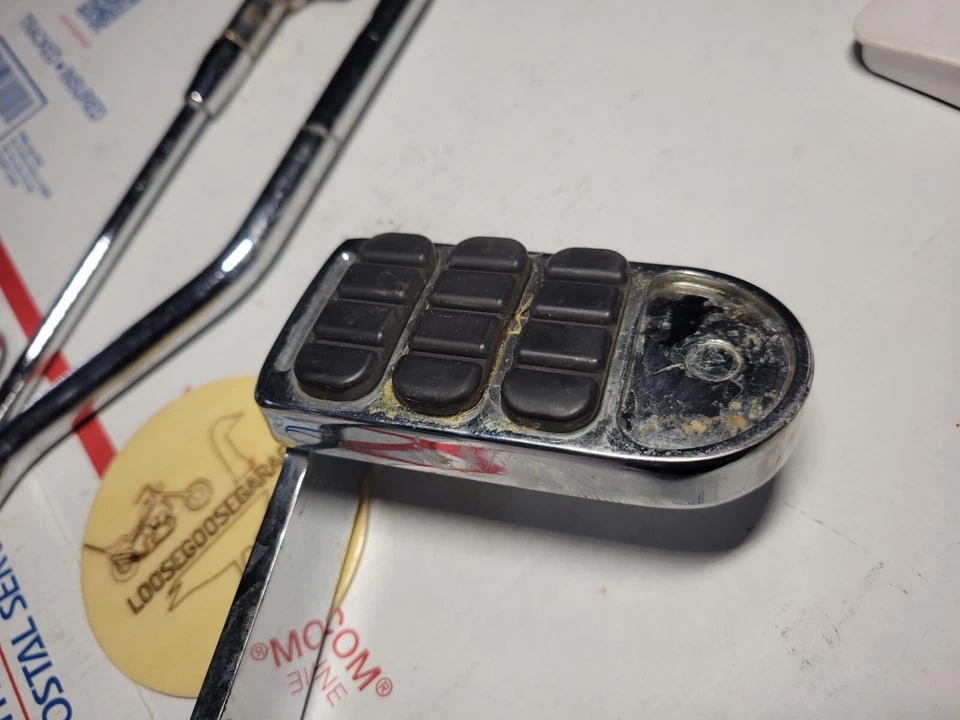 91-17 Harley Davidson Dyna Forward Controls 3" Extended Kuryakyn 9064 Chrome FXD - Imagem 2 de 4