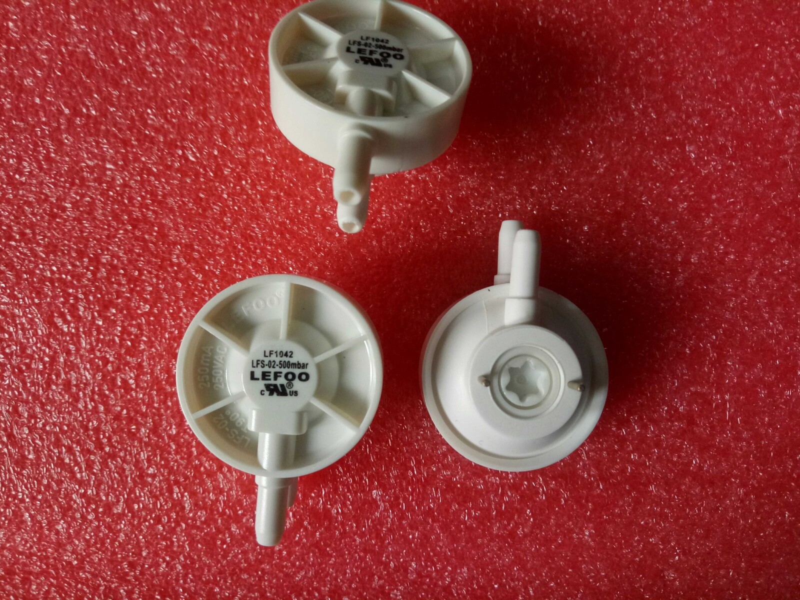 Interrupteur De Pression/débit D'air LEFOO LFS-02 - 500 Mbar, 250VAC/250mA, 2 Broches