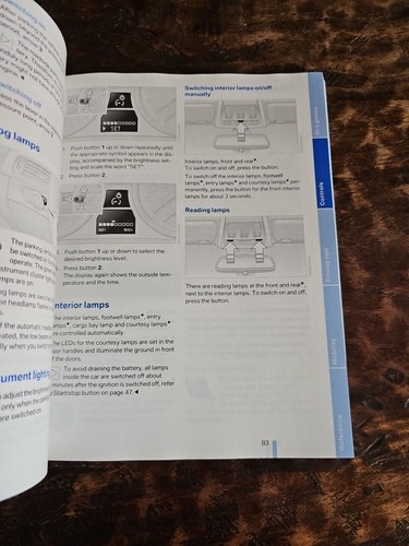 2008 BMW 3 Series Sedan/Sports Wagon US-En Owner's Manual - Picture 9 of 12