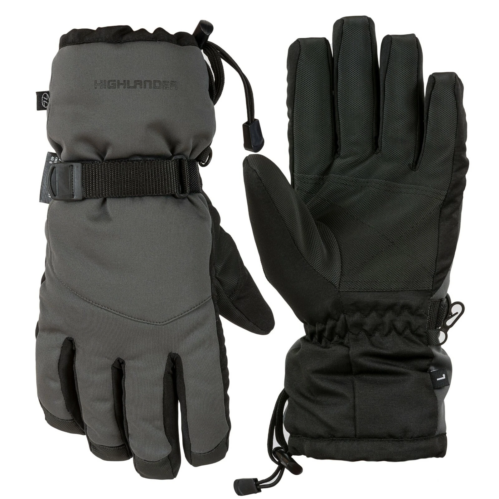 Highlander Mountain Gloves Winter Thermal Waterproof Windproof Black Mens GL093
Opens in a new windo