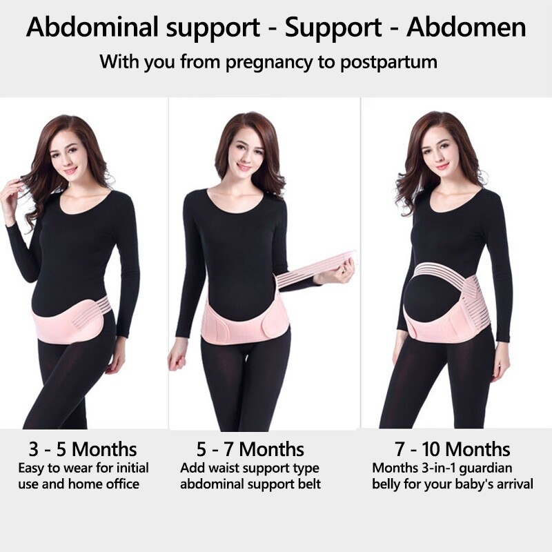 Maternity Support Belt Adjustable Prenatal Pregnancy Belt Waist