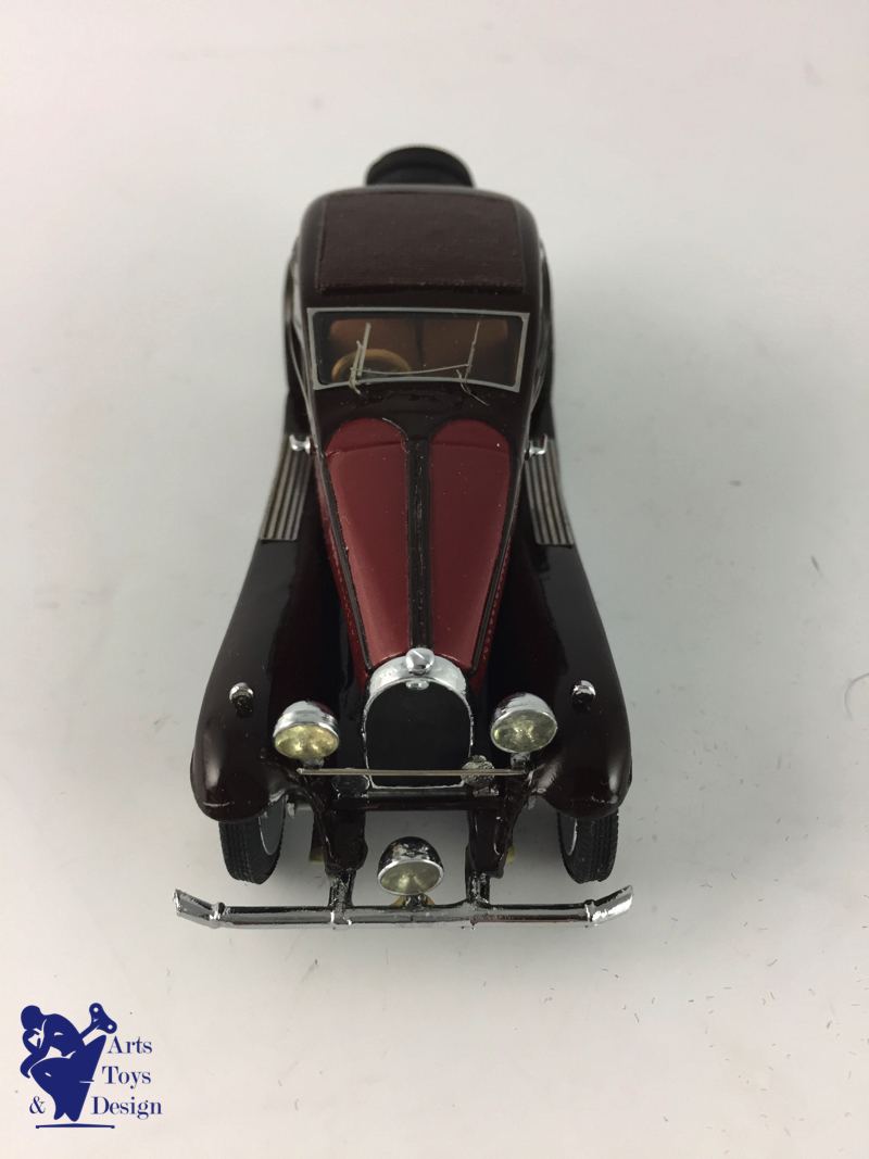 Les Amis Du 1/43 - Bugatti Type 50 T 3e Version 1930, Bordeaux Et Noire - Échelle 1:43