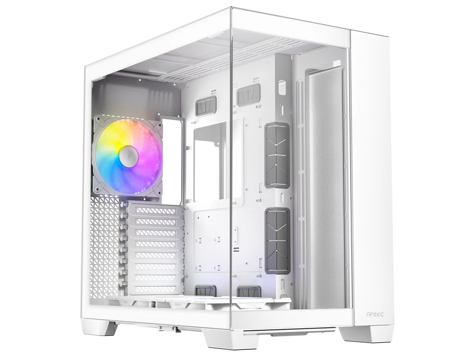 Antec C8 ARGB White, 2x TQR 160mm & 1x TQ 140mm ARGB PWM Fans Included,dual-cham - Image 2 of 4