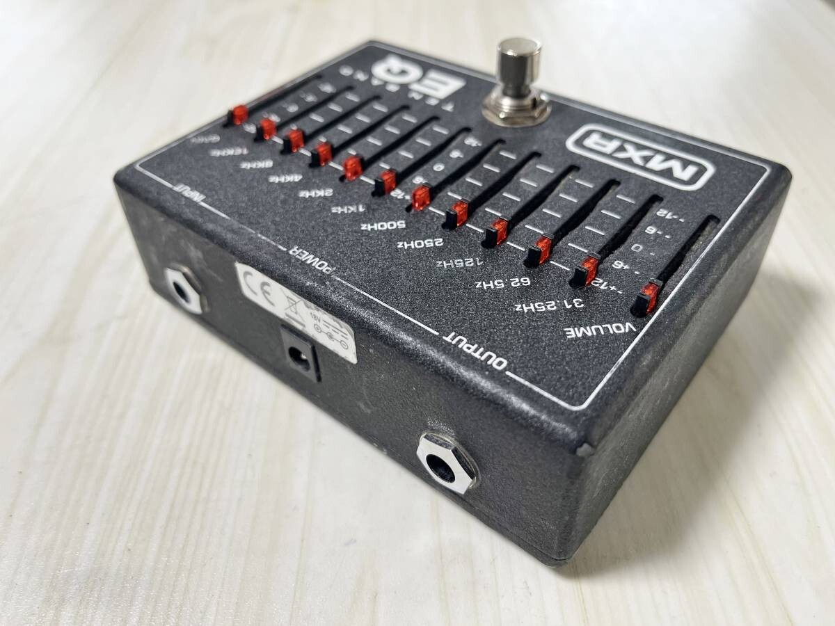 MXR M108 10 Band EQ Equalizer Guitar Effect Pedal for sale