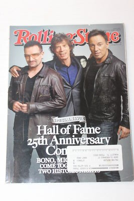 Rolling Stone Magazine Nov 26 2009 Issue 1092 Bono, Jagger, Springsteen