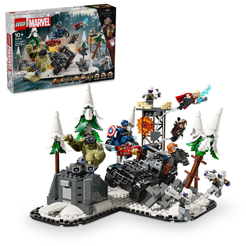Infinity Lego Avengers Endgame Battle Of The Assembled Avengers