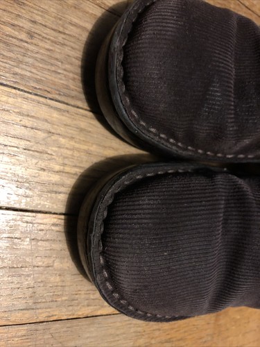 Born dunkelbraune Cord Clogs DAMENSCHUHE Größe 7M - Bild 6 von 9
