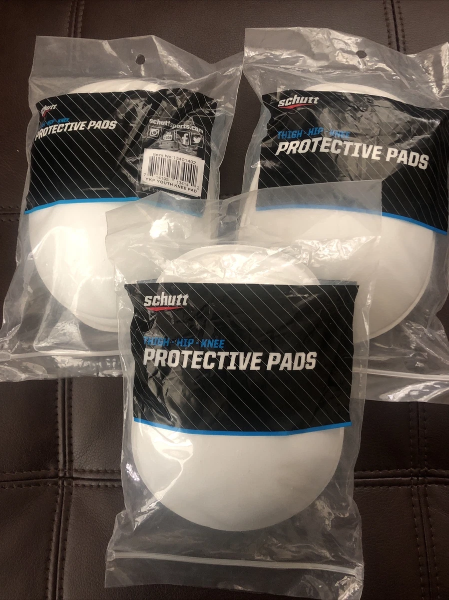 3 Pairs NEW IN PACKAGE Schutt Youth YKP Football Knee Pad Free