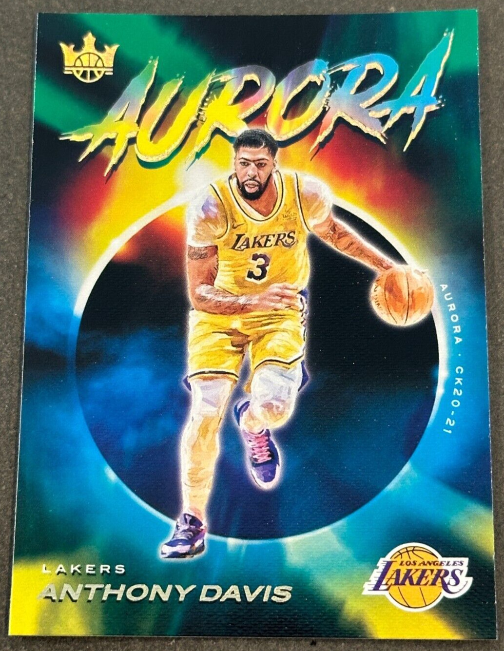 2020-21 Panini Court Kings Aurora Anthony Davis Case Hit #6 (31)